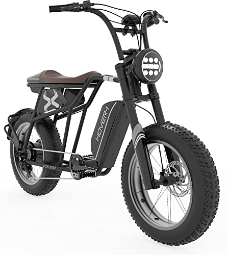 Hover-1 Pro Series Altai R500 Electric Bicycle with 28 mph Max Speed, 500W Motor, Average Range of 60 Miles and 20” Fat Tires