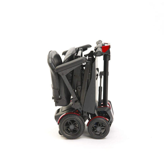 Drive Devilbiss Automatic Folding Scooter by Remote Control - 4 Wheel Electric Scooters for Adult Red