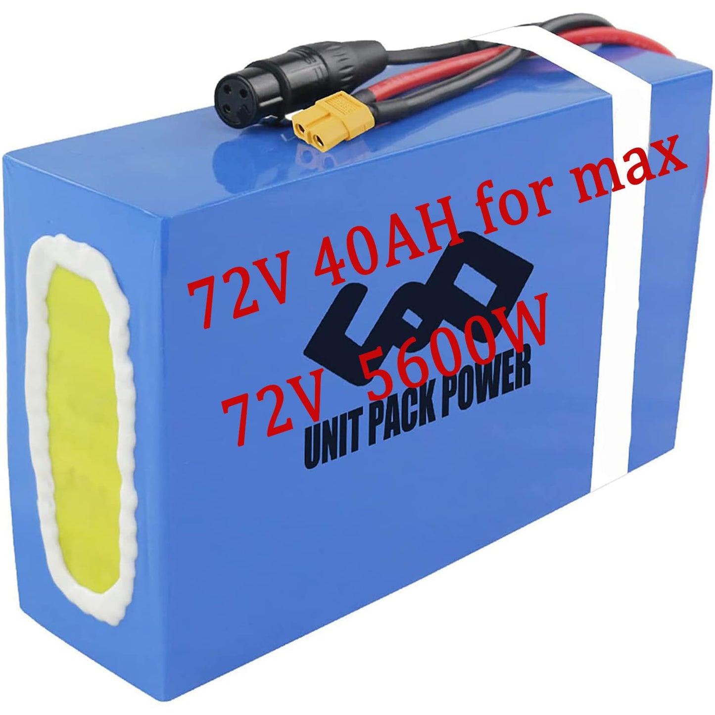 (UK Warehouse) 72V 40AH Ebike Battery for 72V 5000W 4000W 3000W 2500W 2000W 1500W 1000W Ebike, Go-kart, Scooter, Waterproof Lithium Battery Pack with Charger